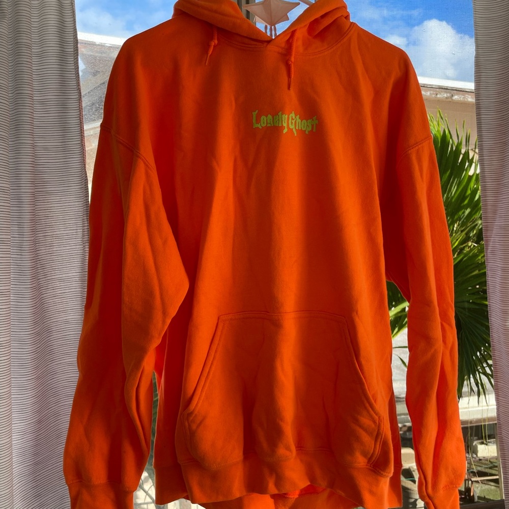 Lonely Ghost Orange Sweat Shirt